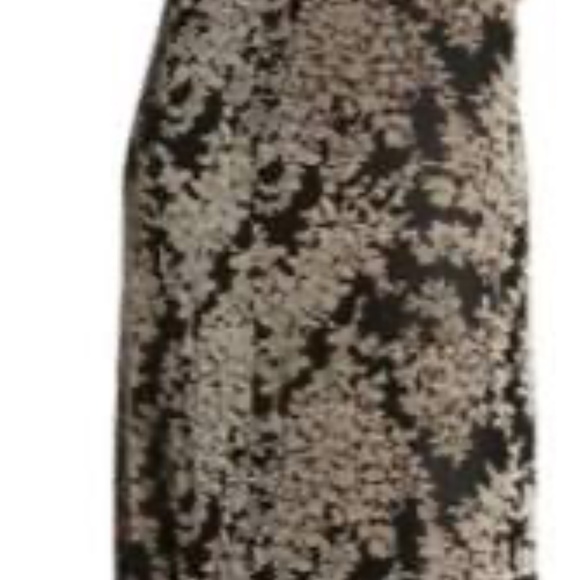 Dress the Population Erica VELVET Burnout Halter dress SIZE Small - Picture 10 of 14